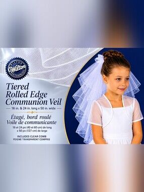 NWOT Wilton White Communion Veil for Kids